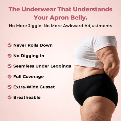 Tummy Control Seamless No Show Panties (Pack of 3)