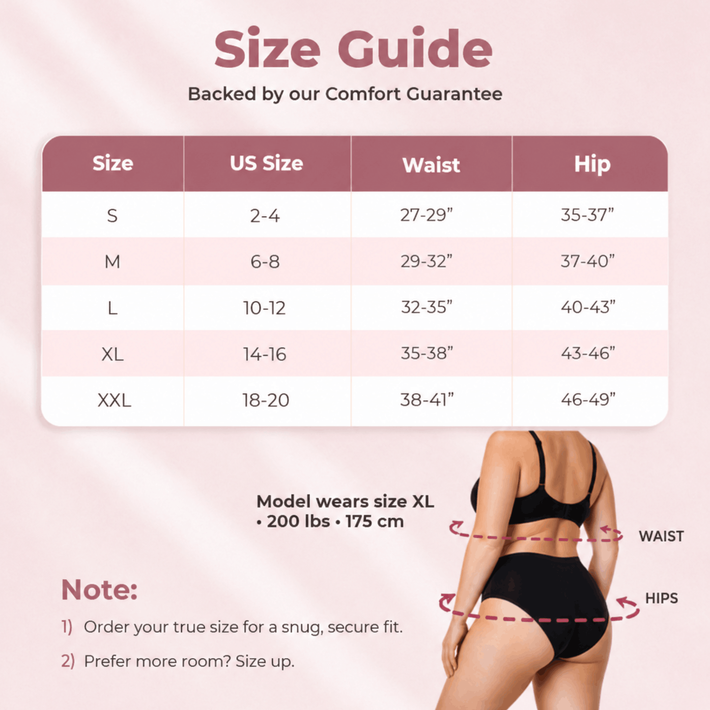 Tummy Control Seamless No Show Panties (Pack of 3)
