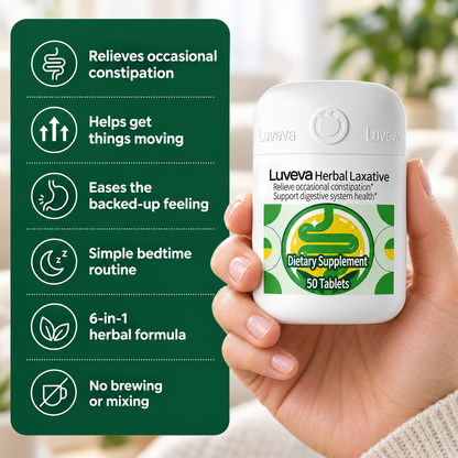 Luveva 100% Plant Based Herbal Laxatives