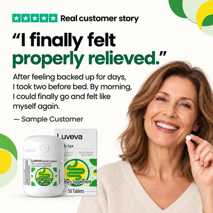 Luveva 100% Plant Based Herbal Laxatives